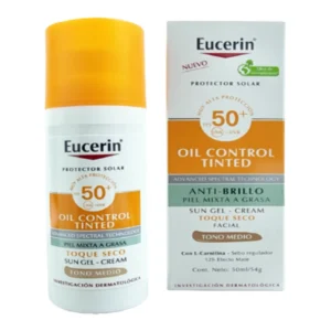 Eucerin spf50+ oil control t/medio 50ml